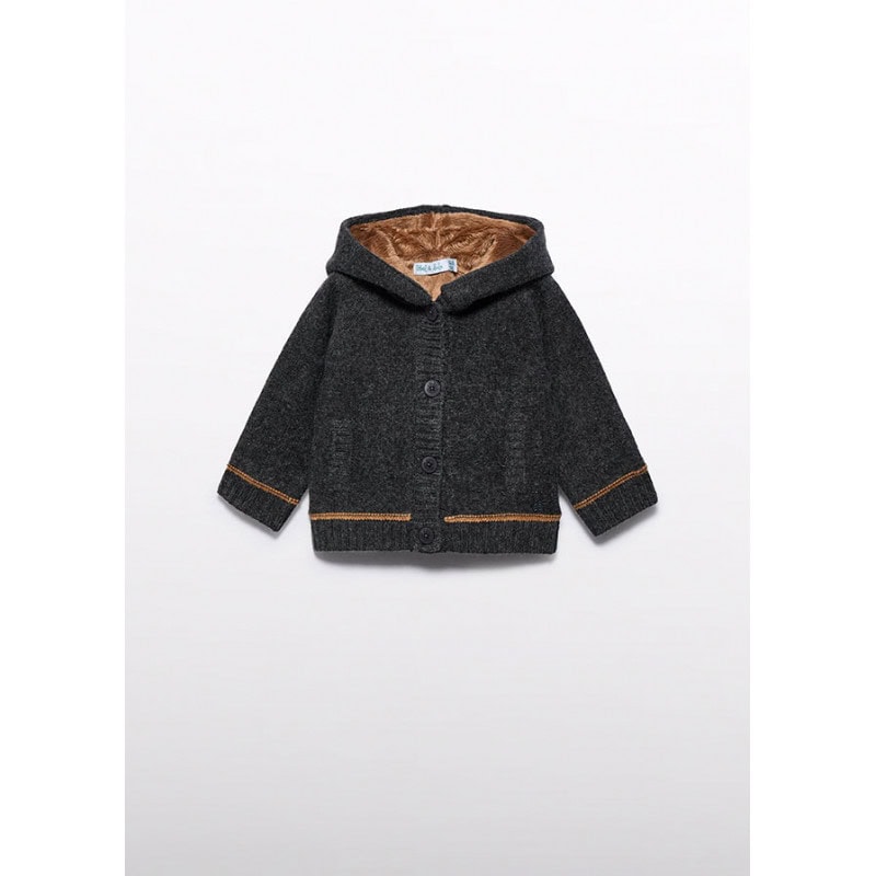 14-05805-086-L-4-800x800 Abel & Lula Παιδική Ζακέτα για Αγόρι Γκρι 13-05805-086 - Image 1