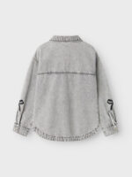 Name it Παιδικό Τζάκετ για Κορίτσι Γκρι 13238909-Light-Grey-Denim - Image 2