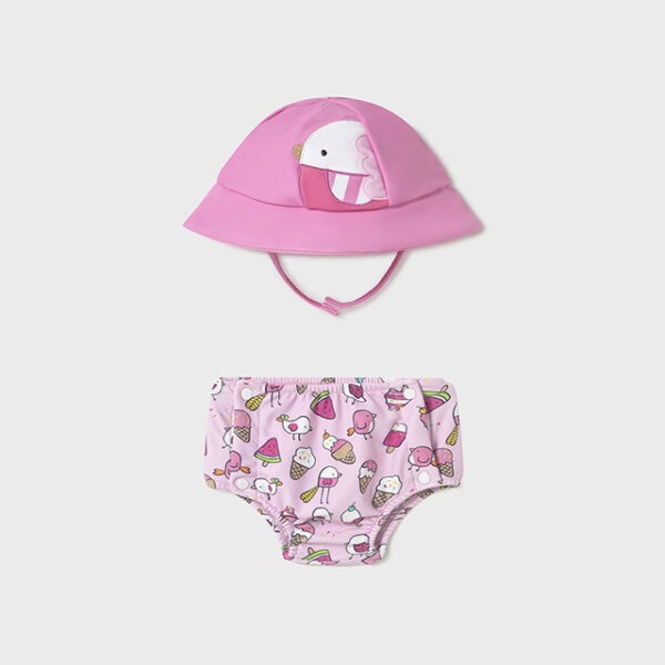 Mayoral Βρεφικό Μαγιό για Κορίτσι Ροζ 25-01620-078