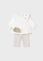 Mayoral Βρεφικό Σετ για Κορίτσι Μπεζ 25-01760-086 - Image 4