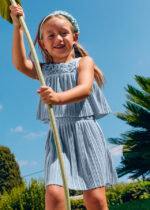 Abel & Lula Παιδικό Σετ για Κορίτσι Μπλε 25-05071-091