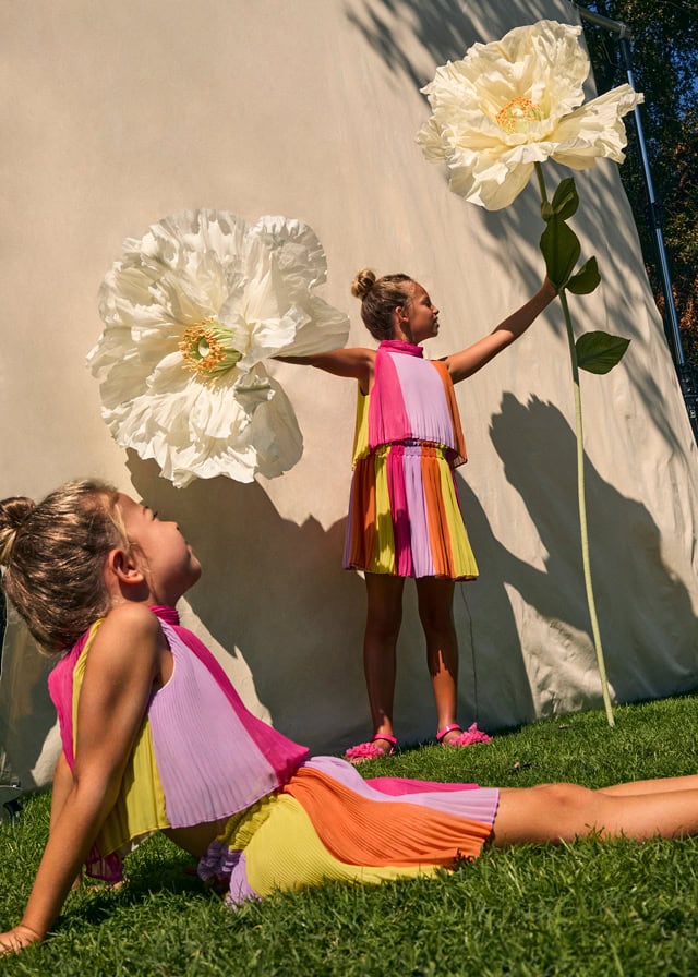 25-05072-004-L-1 Abel & Lula Παιδικό Σετ για Κορίτσι Φούξια 25-05072-004 - Image 1