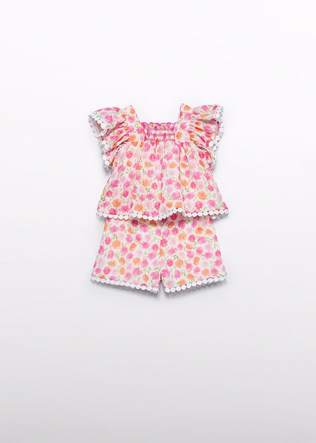 25-05215-097-L-4 Abel & Lula Παιδικό Σετ για Κορίτσι Φούξια 25-05215-097 - Image 1