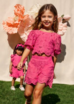 Abel & Lula Παιδικό Σετ για Κορίτσι Φούξια 25-05231-004