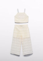 Abel & Lula Παιδικό Σετ για Κορίτσι Εκρού 25-05236-001