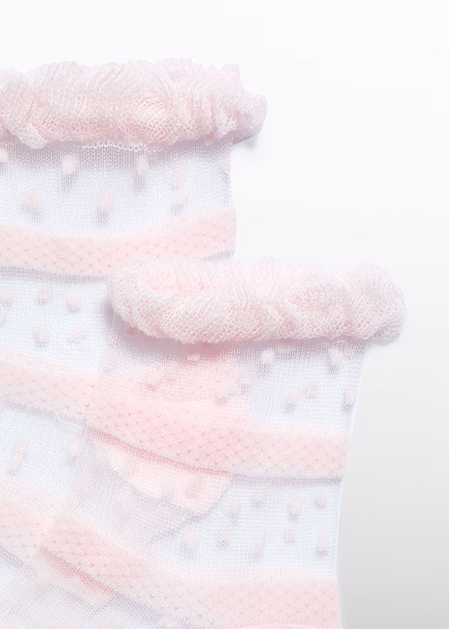 25-05433-051-L-5 Abel & Lula Παιδικές Κάλτσες για Κορίτσι Ροζ 25-05433-051 - Image 2