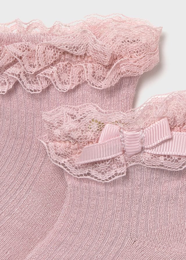 25-09868-078-L-5 Mayoral Βρεφικές Κάλτσες για Κορίτσι Ροζ 25-09868-078 - Image 2