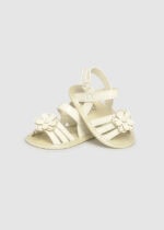 Mayoral Βρεφικά Παπούτσια για Κορίτσι Εκρού 25-09904-025 - Image 4