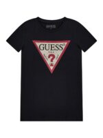 Guess Παιδική Μπλούζα για Κορίτσι Μαύρο GU0JRJ2YI51K6YW1-JBLK