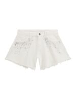 Guess Παιδικό Σορτς για Κορίτσι Λευκό GU0JRJ5RD16WH1T0-G011