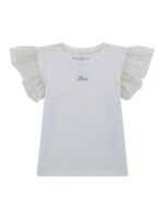 Guess Παιδική Μπλούζα για Κορίτσι Λευκό GU0JRK5GI18K6YW4-G011