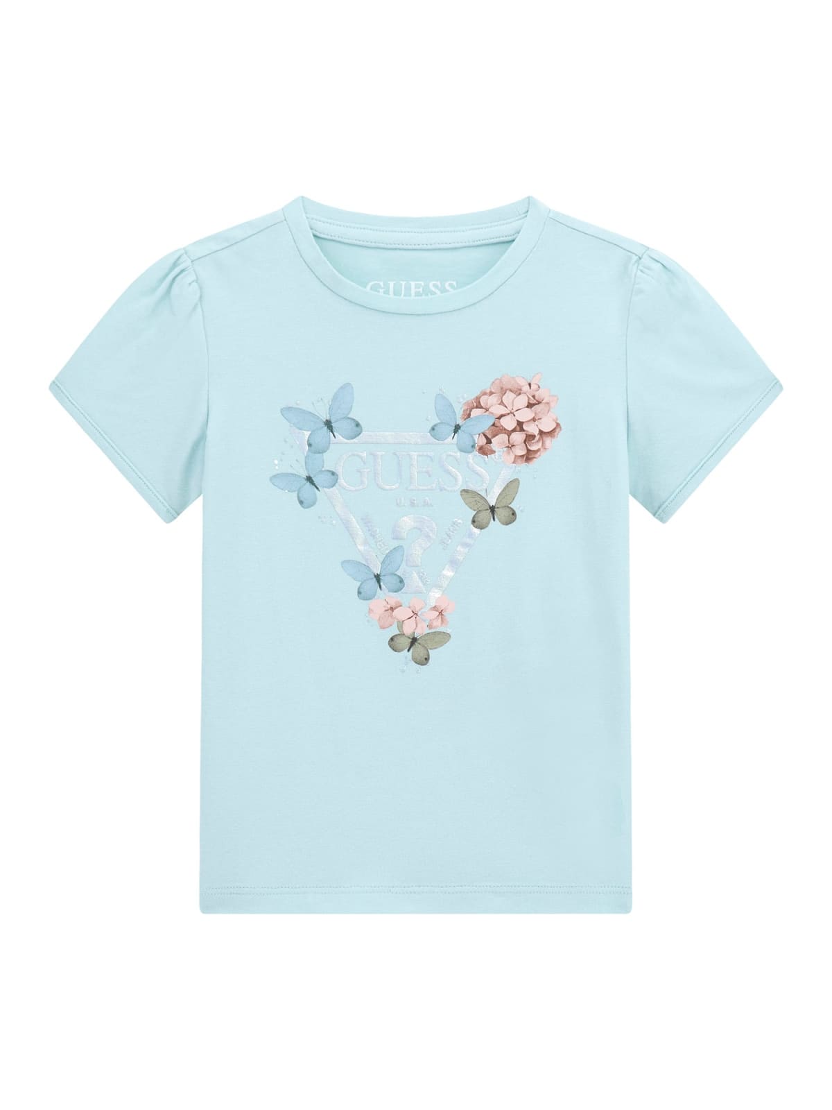 K5RI07_K6YW4_G7P5_1 Guess Παιδική Μπλούζα για Κορίτσι Μπλε GU0JRK5RI07K6YW4-G7P5 - Image 1