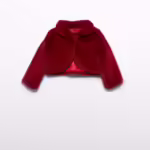 Abel & Lula Παιδικό Παλτό Γουνάκι Μπολερό για Κορίτσι Κόκκινο 14-05815-015