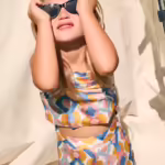 Abel & Lula Παιδικό Σετ για Κορίτσι Μπλε 25-05238-003