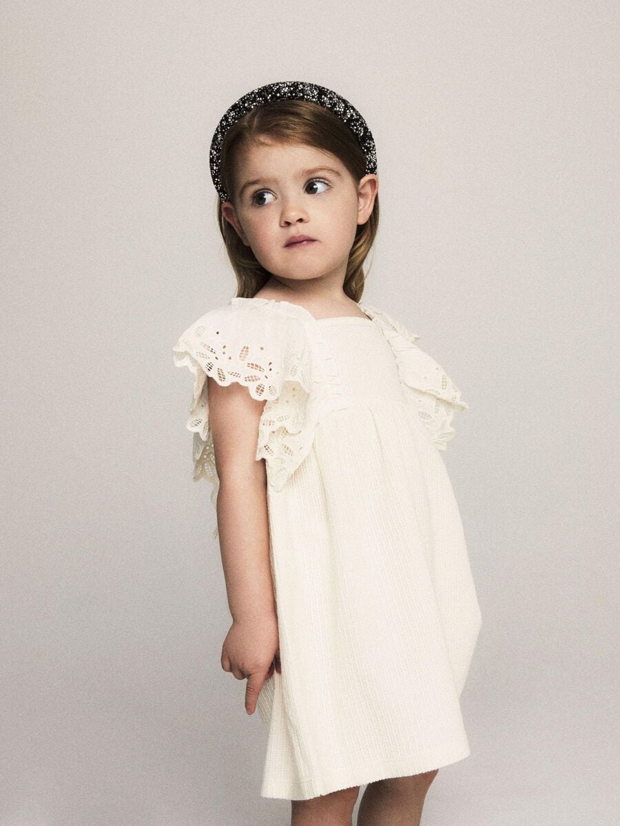 13241101_SummerSand_008 Name it Παιδικό Φόρεμα για Κορίτσι Εκρού 13241101-Summer-Sand - Image 1