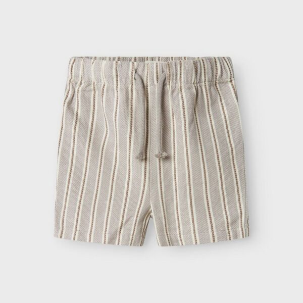 Lil' Atelier  Παιδικό Σορτς για Αγόρι Μπεζ 13241157-Mourning-Dove