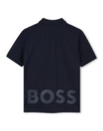 BOSS Παιδικό Πόλο για Αγόρι Μαύρο J52014-09B - Image 3