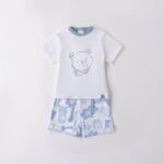 iDo Βρεφικό Σετ για Αγόρι Λευκό 4B011-0113