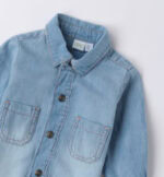 iDo Βρεφικό Πουκάμισο Μακρυμάνικο για Αγόρι Τζιν 4B053-7310 - Image 3
