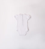 iDo Βρεφικό Κορμάκι για Κορίτσι Λευκό 4B134-0113 - Image 2