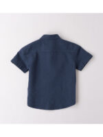 iDo Παιδικό Πουκάμισο Κοντομάνικο για Αγόρι Μπλε 4B290-3656 - Image 4