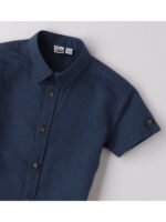 iDo Παιδικό Πουκάμισο Κοντομάνικο για Αγόρι Μπλε 4B290-3656 - Image 2