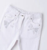 iDo Παιδικό Παντελόνι για Κορίτσι Λευκό 4B372-0113 - Image 4