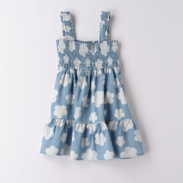 iDo Παιδικό Φόρεμα για Κορίτσι Μπλε 4B493-6BLG