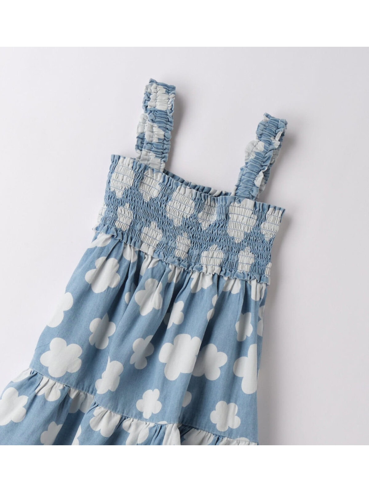 4B493-2 iDo Παιδικό Φόρεμα για Κορίτσι Μπλε 4B493-6BLG - Image 3