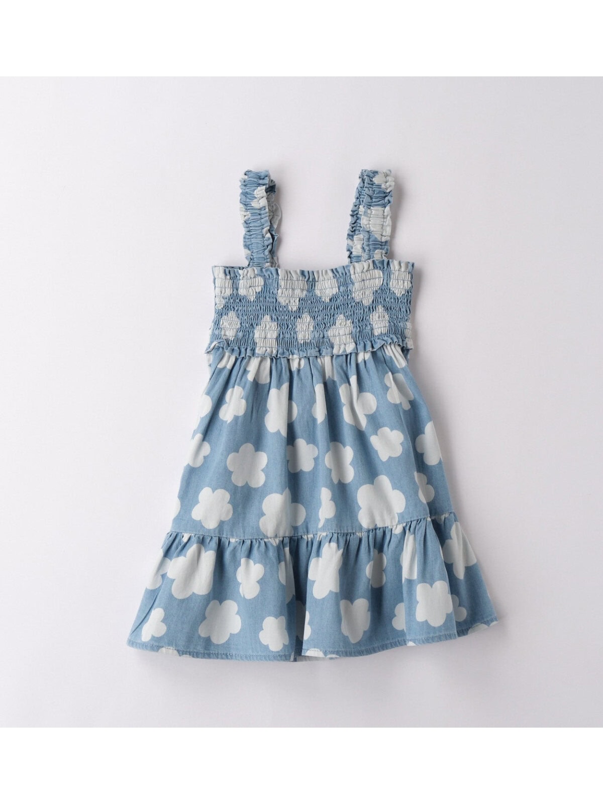 4B493-3 iDo Παιδικό Φόρεμα για Κορίτσι Μπλε 4B493-6BLG - Image 2