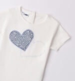 iDo Παιδική Μπλούζα Κοντομάνικη για Κορίτσι Εκρου 4B360-0112 - Image 4