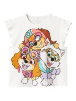 Name it Παιδικό Μπλούζα για Κορίτσι Λευκό 13240714-Cloud-Dancer