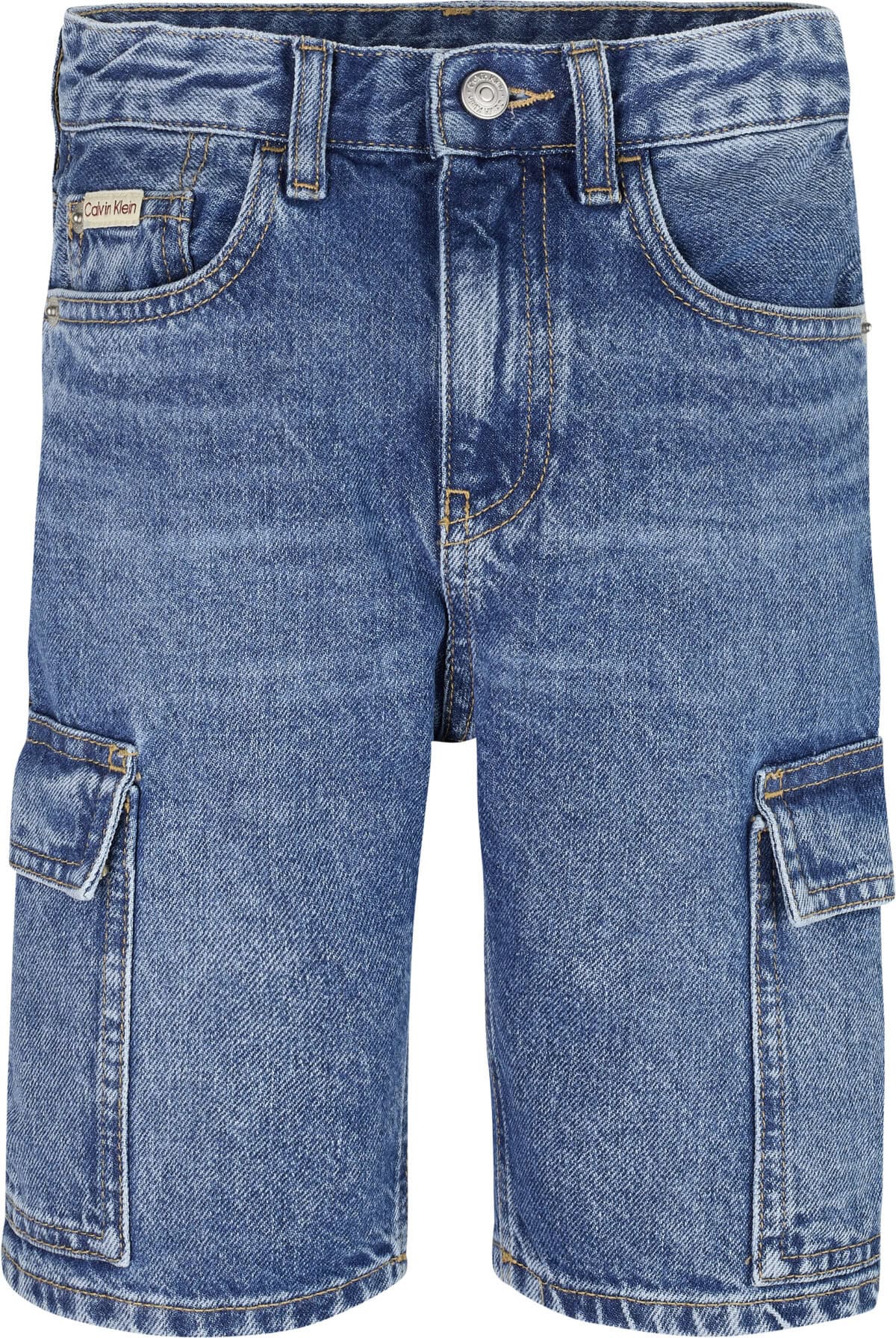 IB0IB024301A4_F Calvin Klein Παιδικό Σορτς για Αγόρι Τζιν IB0IB02430-1A4 - Image 1