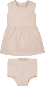 Calvin Klein Βρεφικό Φορμάκι για Κορίτσι Σομόν IN0IN00171-TGE - Image 4