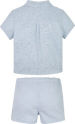 Calvin Klein Βρεφικό Σετ για Αγόρι Μπλε IN0IN00308-CUI - Image 3