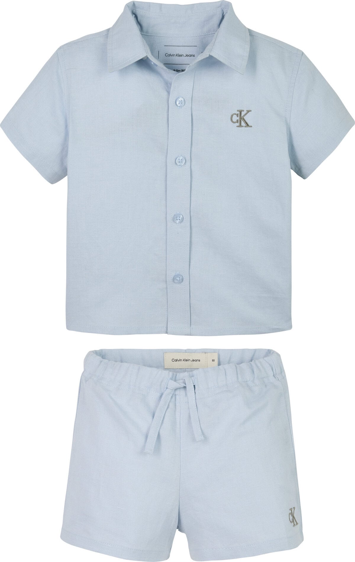 IN0IN00308CUI_F Calvin Klein Βρεφικό Σετ για Αγόρι Μπλε IN0IN00308-CUI - Image 1