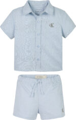 Calvin Klein Βρεφικό Σετ για Αγόρι Μπλε IN0IN00308-CUI - Image 4