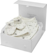 Calvin Klein Βρεφικό Σετ Φορμάκι Σαλιάρα για Αγόρι Εκρου IN0IN00311-0GI - Image 3