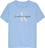 Calvin Klein Παιδική Μπλούζα Κοντομάνικη για Αγόρι Μπλε IU0IU00676-CBR