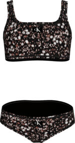 Calvin Klein Παιδικό Μαγιό για Κορίτσι Animal Print KY0KY00093-0GQ