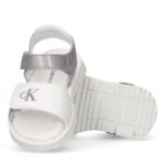 Calvin Klein Παιδικά Παπούτσια για Κορίτσι Ασημί V1A2-82039-1013-A193 - Image 4