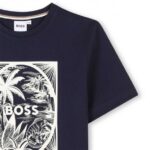 BOSS Παιδική Μπλούζα για Αγόρι Μπλε J52050-849 - Image 3