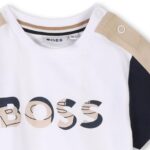 BOSS Παιδικό Σετ για Αγόρι Καφέ J52120-10P - Image 3