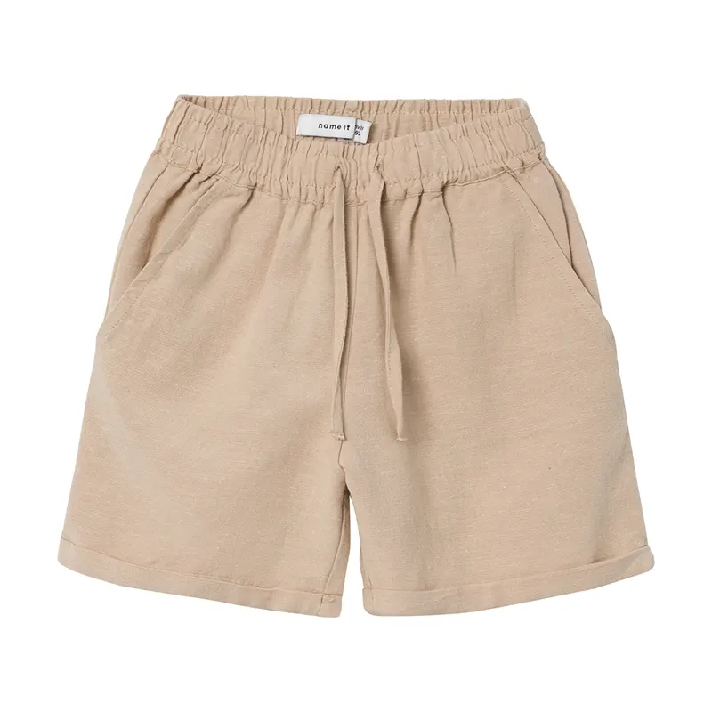 paidiki-vermouda-name-it-mpez-13227710___1_ Name it Παιδικό Σορτς για Αγόρι Μπεζ 13227710-Peyote - Image 1