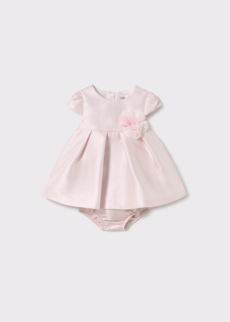 phorema-me-kalumma-gia-pana-mikado-neogenneto-stampes-louloudi-XL-4 Mayoral Βρεφικό Φόρεμα για Κορίτσι Ροζ 25-01861-032 - Image 1