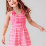 Mayoral Παιδικό Ολόσωμο Σορτς για Κορίτσι Φούξια 25-03877-013