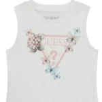 Guess Παιδικό Φόρεμα για Κορίτσι Λευκό GU0JRA4GK18KA6W4-F0DJ - Image 3