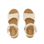 TOMS Παιδική Πλατφόρμα για Κορίτσι Μπεζ 25-10022067-Diana-Natural-Moroccan-Crochet - Image 6