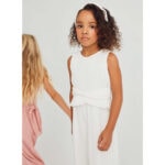 Abel & Lula Παιδική Ολόσωμη Φόρμα για Κορίτσι Λευκό 25-05221-015