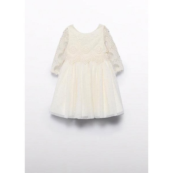 Abel & Lula Παιδικό Φόρεμα για Κορίτσι Εκρού 25-05050-001